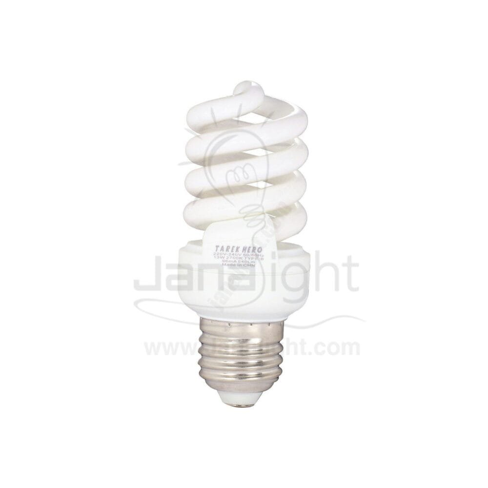 لمبة موفرة وورم 15 وات Energy Saving Spira 15watt warm